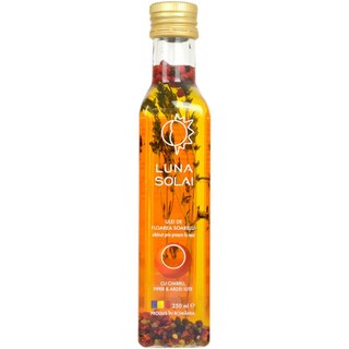 Luna Solai | Ulei de floarea-soarelui cu cimbru, piper si ardei iute 250ml