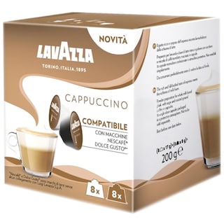 Lavazza | Cafea Cappuccino, 2x8 capsule