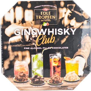 Trumpf | Edle Tropfen | Praline Gin & Whisky Club 200g