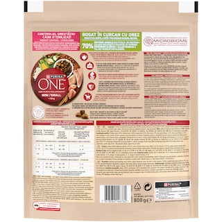 Purina One | Mini | Hrana pentru caini de talie mica, cu curcan si orez 800g