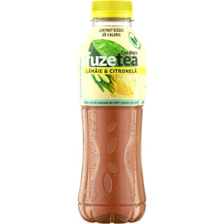 Fuzetea | Ceai negru cu suc de lamaie si citronela 0.5L