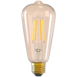 Bec WiFi Filament, E27, 6W, fumuriu, lumina alba/calda, reglabil