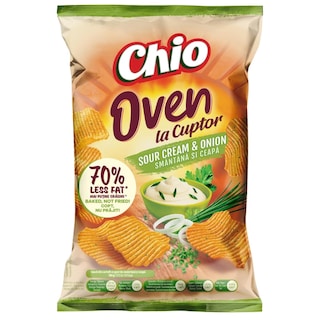 Chio | Chipsuri la cuptor cu smantana si ceapa 125g