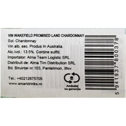 Wakefield | Vin alb sec Promised Land Chardonnay 0.75L