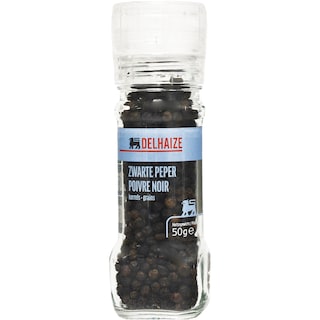 Delhaize | Piper negru boabe 50g