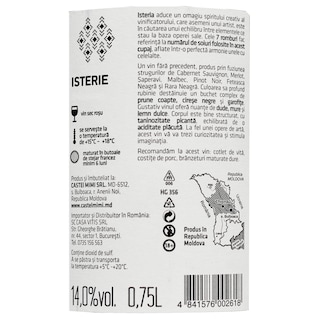 Castel Mimi | Vin rosu Isterie 0.75l