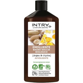 Intra | Gel de dus emolient cu ulei de argan si jojoba bio 400ml