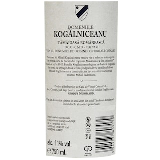 Domeniile Kogalniceanu | Vin alb demidulce 750ml