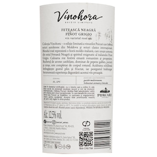 Vinohora | Vin roze sec Feteasca Neagra, Pinot Grigio 0.75L