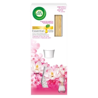 Air Wick | Odorizant de camera Reed Diffuser Magnolie si flori de cires 25ml