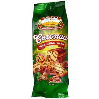 Sal Pan | Cozonac cu nuca, stafide si cacao 500g