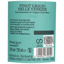 Famiglia Pasqua | Romeo&Julieta | Vin alb Pinot Grigio 0.75L