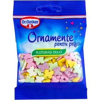 Dr. Oetker | Ornamente pentru prajituri fluturasi 30g