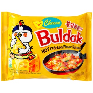Buldak | Ramen cu aroma de pui picant si branza 130g