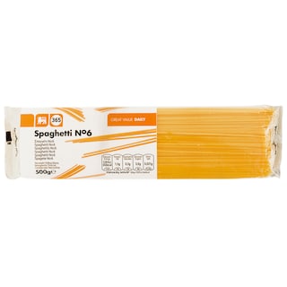 365 | Spaghete numarul 6 din grau dur 500g