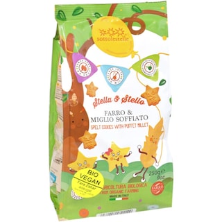 Sottolestelle | Biscuiti eco cu spelta si mei fara lactoza 250g
