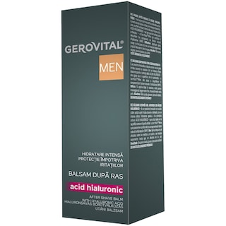 Gerovital | Men | Balsam dupa ras cu acid hialuronic 100ml