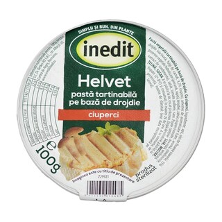 Inedit | Pasta vegetala Helvet cu ciuperci 100g