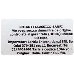 Banfi | Chianti Classico Riserva | Vin rosu sec 0.75l