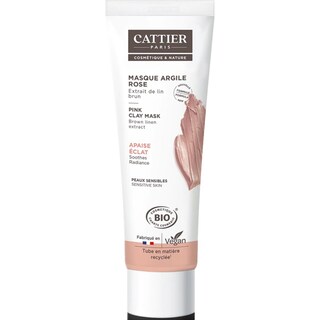 Cattier | Masca detoxifianta cu argila roz pentru ten sensibil 100ml