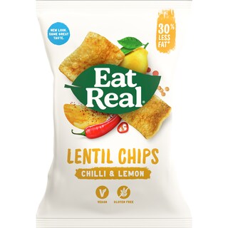 Cofresh | Chips din faina de linte cu aroma de chilli si lamaie 40g
