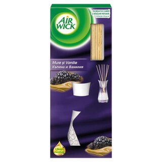 Air Wick | Odorizant camera Reed Diffuser Midnight & Vanilla silk 25ml