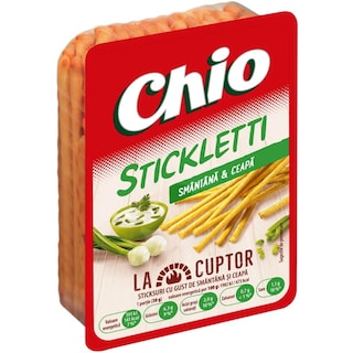 Chio | Stickletti | Sticks cu smantana si ceapa 80g