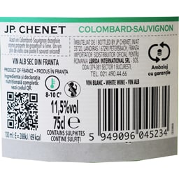 JP Chenet | Vin alb sec Colombard Sauvignon 0.75L