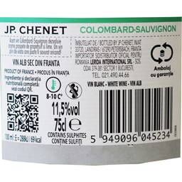 JP Chenet | Vin alb sec Colombard Sauvignon 0.75L