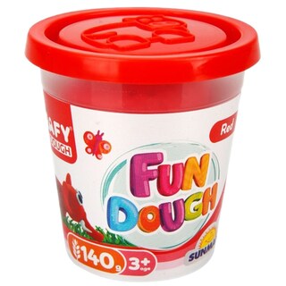 Crafy | Set plastilina cu 4 culori, Crafy Fun, 560g