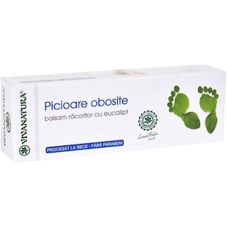 Viva Natura | Balsam cu eucalipt pentru picioare umflate si obosite 75ml