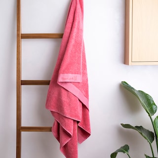 French Bull | Prosop de baie XL, roz, 90x150 cm