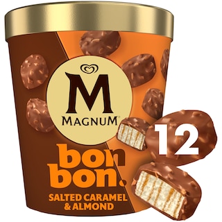 Magnum | Inghetata Salted Caramel & Almond 204ml