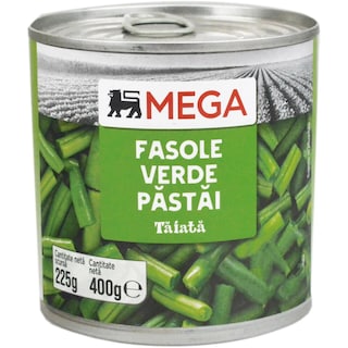 MEGA | Fasole verde taiata 400g