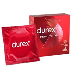 Durex | Prezervative Fell thin 3 bucati
