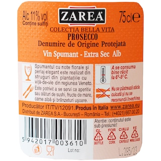 Zarea | Bella Vita | Prosecco DOC Treviso alb extra sec 0.75L