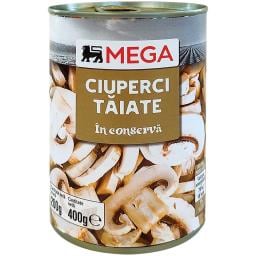 Ciuperci taiate in conserva 400g