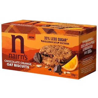 Nairn's | Biscuiti cu ovaz integral ciocolata si portocale 200g