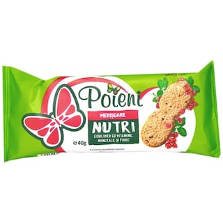 Poieni | Biscuiti cu merisoare, vitamine, minerale 40g