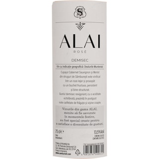 Alai | Vin roze demisec Cabernet Sauvgnon, Merlot 0.75L