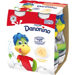 Danonino | Iaurt de baut cu banane 4x100g