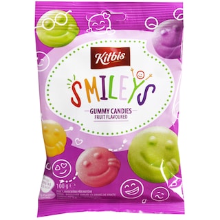 Kitbis | Bomboane gumate cu aroma fructe 100g