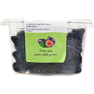 (produs ambalat) | Prune uscate cu samburi 300g