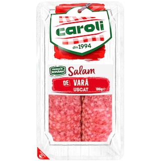 Caroli | Salam de vara uscat, feliat 100g
