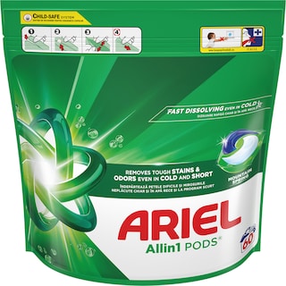 Ariel | Detergent Mountain Spring, 60 capsule