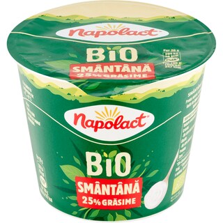Napolact Bio | Smantana 25% grasime 300g