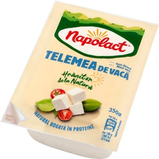 Napolact | Telemea cu gust domol din lapte de vaca 350g
