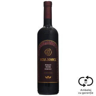 Beciul Domnesc | Vin rosu demisec Pinot Noir 0.75L