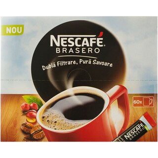 Nescafe | Brasero | Cafea instant stick 60x1.8g