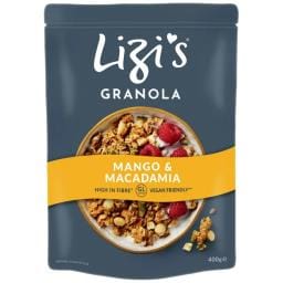 Musli granola cu mango si nuci macadamia 400g